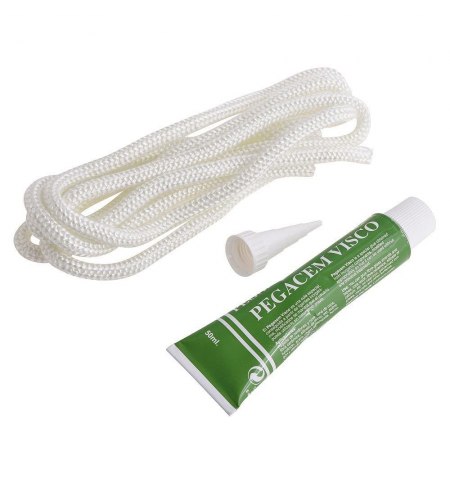 Kit Cordon Estufa   6mm./2,5 m. con Pegamento