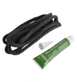 Kit Cordon Estufa  10 mm./2,5 m. con Pegamento.