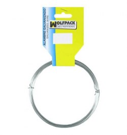 Alambre Galvanizado (Rollo 50 gramos) Nº 8/1,3 mm.