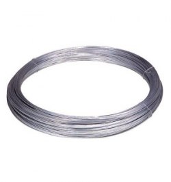 Alambre Galvanizado Rollo 25 Kg. Nº 15 - 2,4 mm.