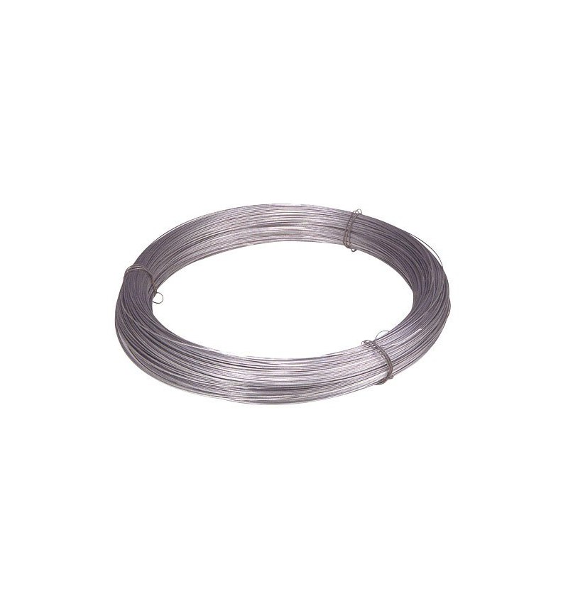 Alambre Galvanizado Rollo  5 kg. Nº15 - 2,4 mm.