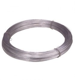 Alambre Galvanizado Rollo  5 kg. Nº18 - 3,4 mm
