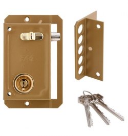Cerradura Fac S 90 Pintada Derecha   Bombin 70