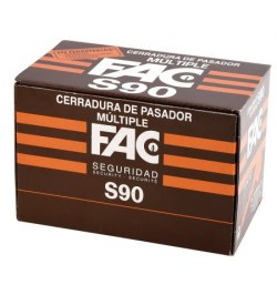 Cerradura Fac S 90 Pintada Izquierda Bombin 70
