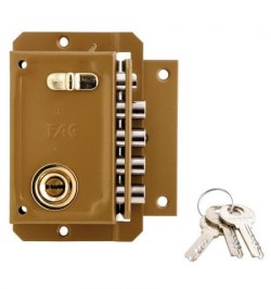 Cerradura Fac S 90 P Pintada Derecha Bombin 70