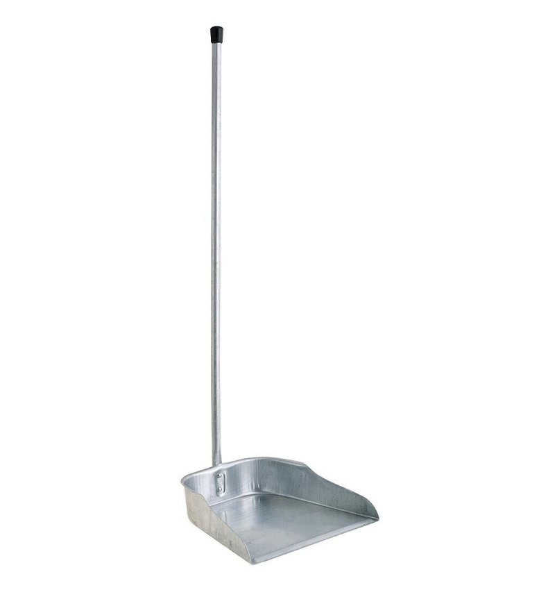 Recogedor Galvanizado Con mango 77 cm