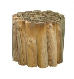 Bordo Madera Rollo Diametro 5x250x40 cm.