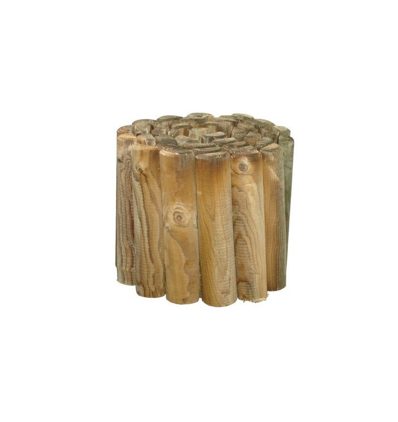 Bordo Madera Rollo Diametro 5x250x40 cm.