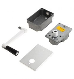 Torno Elevacion Persiana Empotrar Aluminio