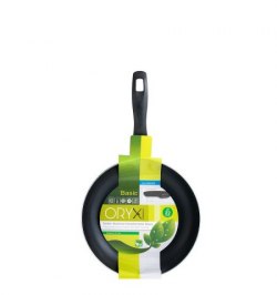 Oryx Sartén Aluminio Antiadherente Basic, Alta Resistencia, Apta Inducción, Libre PFOA, Diámetro 22 cm, Espesor 3 mm.