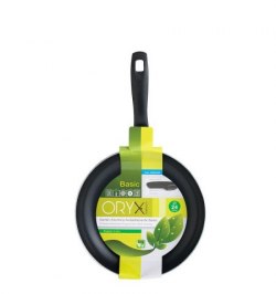 Oryx Sartén Aluminio Antiadherente Basic, Alta Resistencia, Apta Inducción, Libre PFOA, Diámetro 24 cm, Espesor 3 mm.