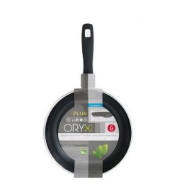Oryx Sartén Aluminio Antiadherente Plus, Forjada, Apta Inducción, Libre PFOA, Diámetro 24 cm, Espesor 5 mm.