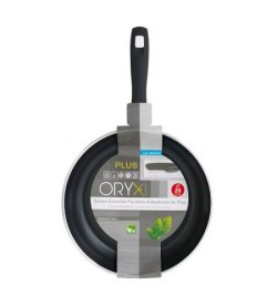 Oryx Sartén Aluminio Antiadherente Plus, Forjada, Apta Inducción, Libre PFOA, Diámetro 26 cm, Espesor 5 mm.