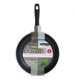 Oryx Sartén Aluminio Antiadherente Plus, Forjada, Apta Inducción, Libre PFOA, Diámetro 28 cm, Espesor 5 mm.