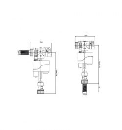Grifo Flotador Compact Doble