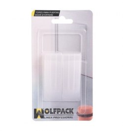 Cuñas para Puerta Transparentes (Blister 2 unidades)
