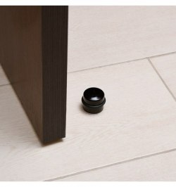 Tope Puerta Adhesivo Madera Redondo Sapelly