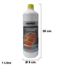 Quitacemento Suelos Maurer 1000 ml.