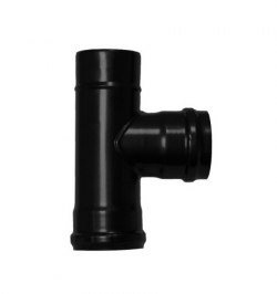 Te Estufa Pellet Vitrificada Ø80 mm  90°