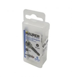 Destorpuntas Maurer Pladur Phillips Nº 2  Estuche de 5 piezas  50 mm.