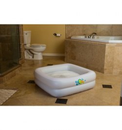 Piscina Infantil Bañera Bebe 86x86x25cm
