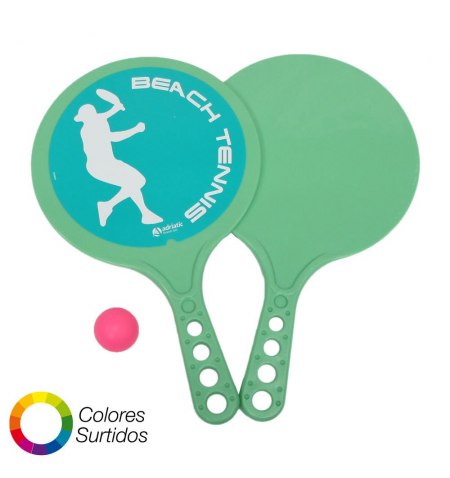 Palas De Playa Con Pelota