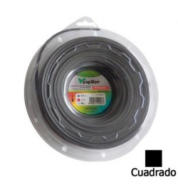 Hilo Nylon / Aluminio Cuadrado Profesional 3,0 mm. (50 Metros)