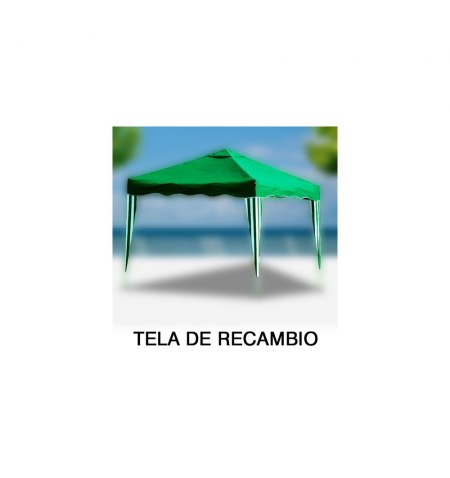 Tela Recambio Para Pergola Plegable Verde