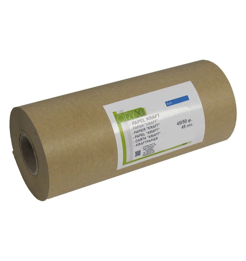 Papel Kraft 45 / 50 Gramos Rollo 15 cm. x 45 Metros