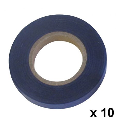 Cinta Atadora PVC 11 x 0,15 mm. x 26 metros Azul (Pack 10 Rollos)