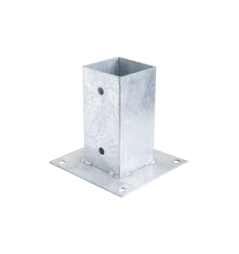 Soporte Anclaje Galvanizado Pérgola 71x71mm