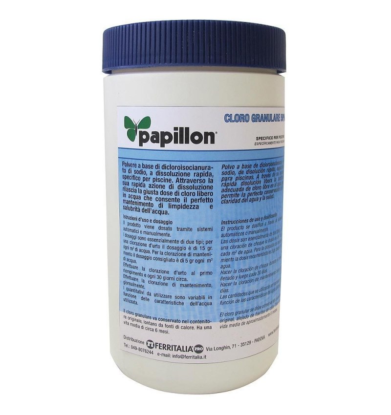 Cloro Granulado 56% 1kg.