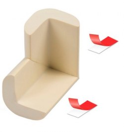 Protector Oryx Esquinas Muebles Caucho(bister.4piezas)
