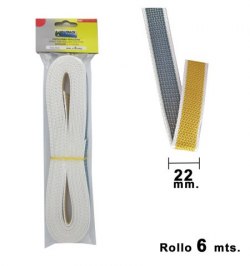 Cinta Persiana Wolfpack Bicolor 22 mm. Rollo 6 metros