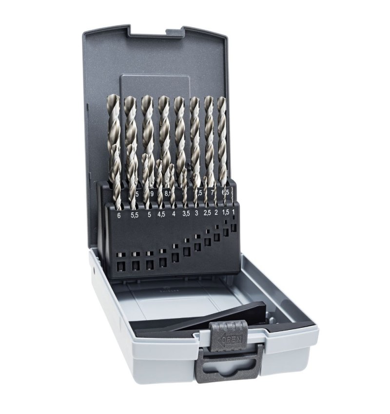 Estuche Brocas Alpen Hss Pro  19 Piezas