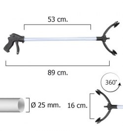 Pinza Coger Objetos 89 cm.