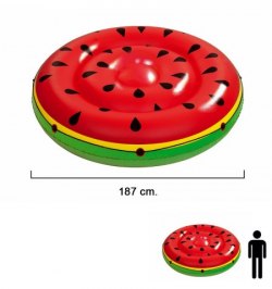 Flotador Sandía Gigante Ø 188 cm.