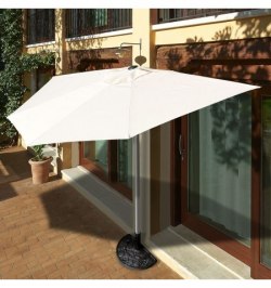 Sombrilla Jardin A Pared 2.7x2.54 Beige