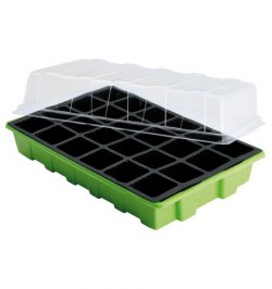 Semillero Germinación Invernadero 24 Compartimentos Con Bandeja Anti Goteo Sets De 3 Piezas Siembra / Germinacion de plantas