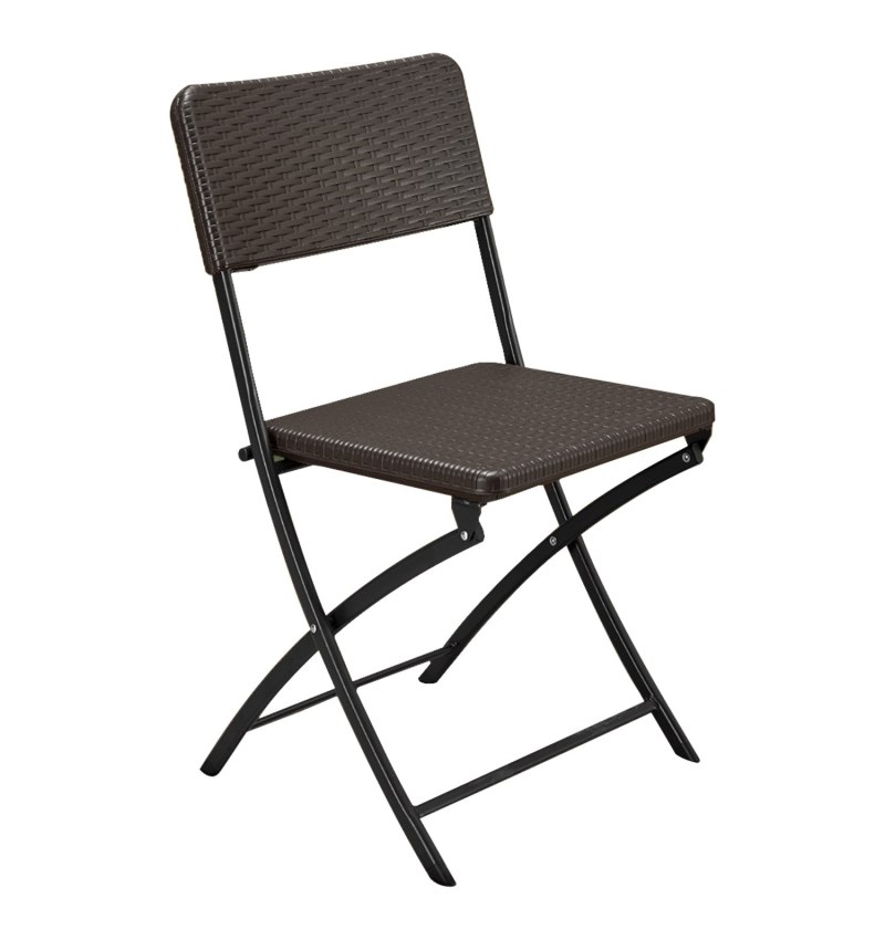 Silla Plegable Marron 47 x 50 x 88 cm.