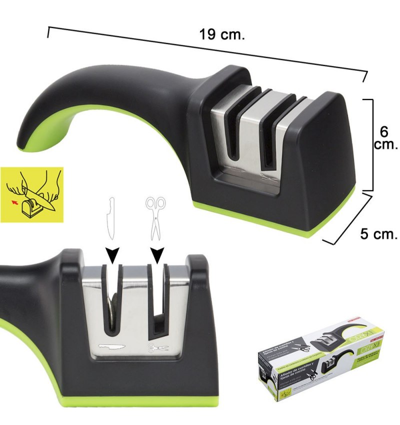 Afilador Cuchillos / Tijeras Con Mango