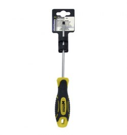 Destornillador Bimaterial Boca Estampada 3x100 mm.