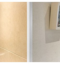 Perfil Pvc Angulo 25x25 mm. Blanco Barra 2,5 metros