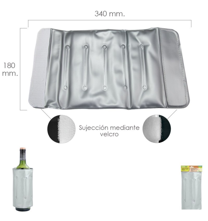 Enfriador De Botellas Adaptable Maxima Eficacia