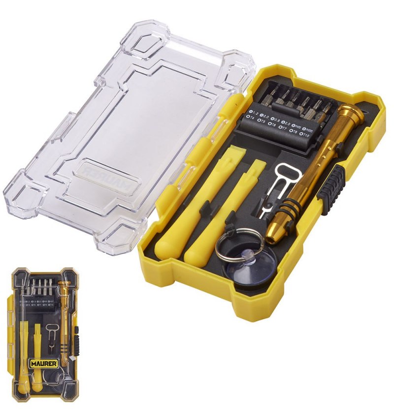 Kit Herramientas Reparacion Smartphones 17 Piezas