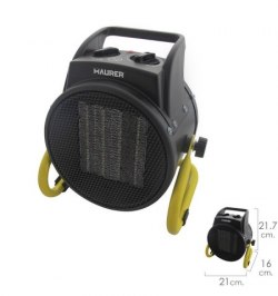 Termoventilador Ceramico Cañon Aire 1000 / 2000 W.