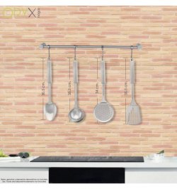 Cuchara Servir Cocina Acero Inoxidable 7 x 30,5 (Alt.) cm.