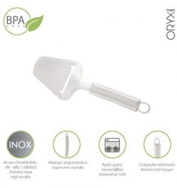 Cortador De Queso Acero Inoxidable 8 x 23 (Alt) cm.