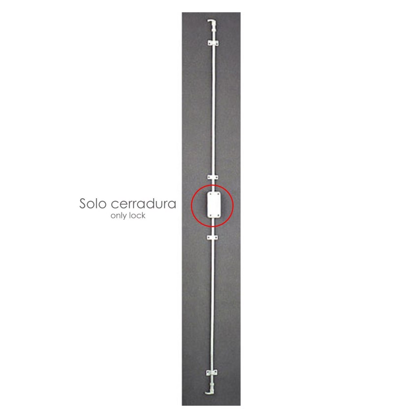 Cerradura Falleba Sin Llave 93/ Blanco