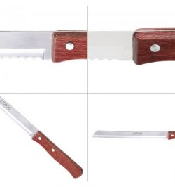 Cuchillo Montana Panero Hoja Acero Inoxidable 18 cm. Mango Madera